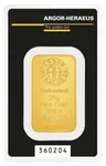 20 гр. Златно кюлче Argor-Heraeus | Kinebar