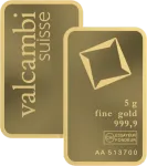 5 гр. Златно кюлче Valcambi | Minted