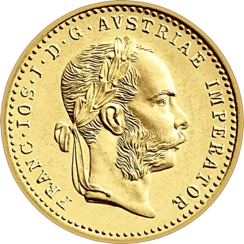 Златна монета 1 Австрийски дукат 1915