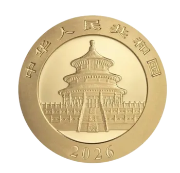 3 гр. Златна монета Китайска Панда | 2026