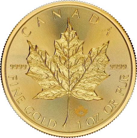1 oz Златна монета Канадски Кленов Лист
