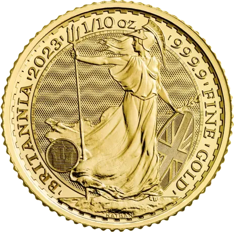 1/10 oz Златна монета Британия