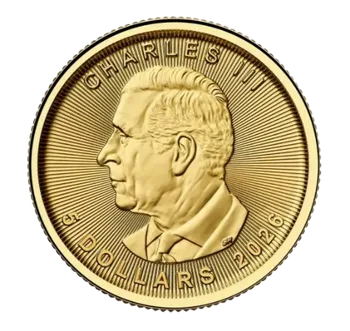 1/10 oz Златна монета Канадски Кленов Лист