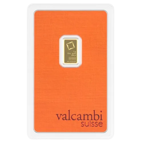 1 гр. Златно кюлче Valcambi | Minted