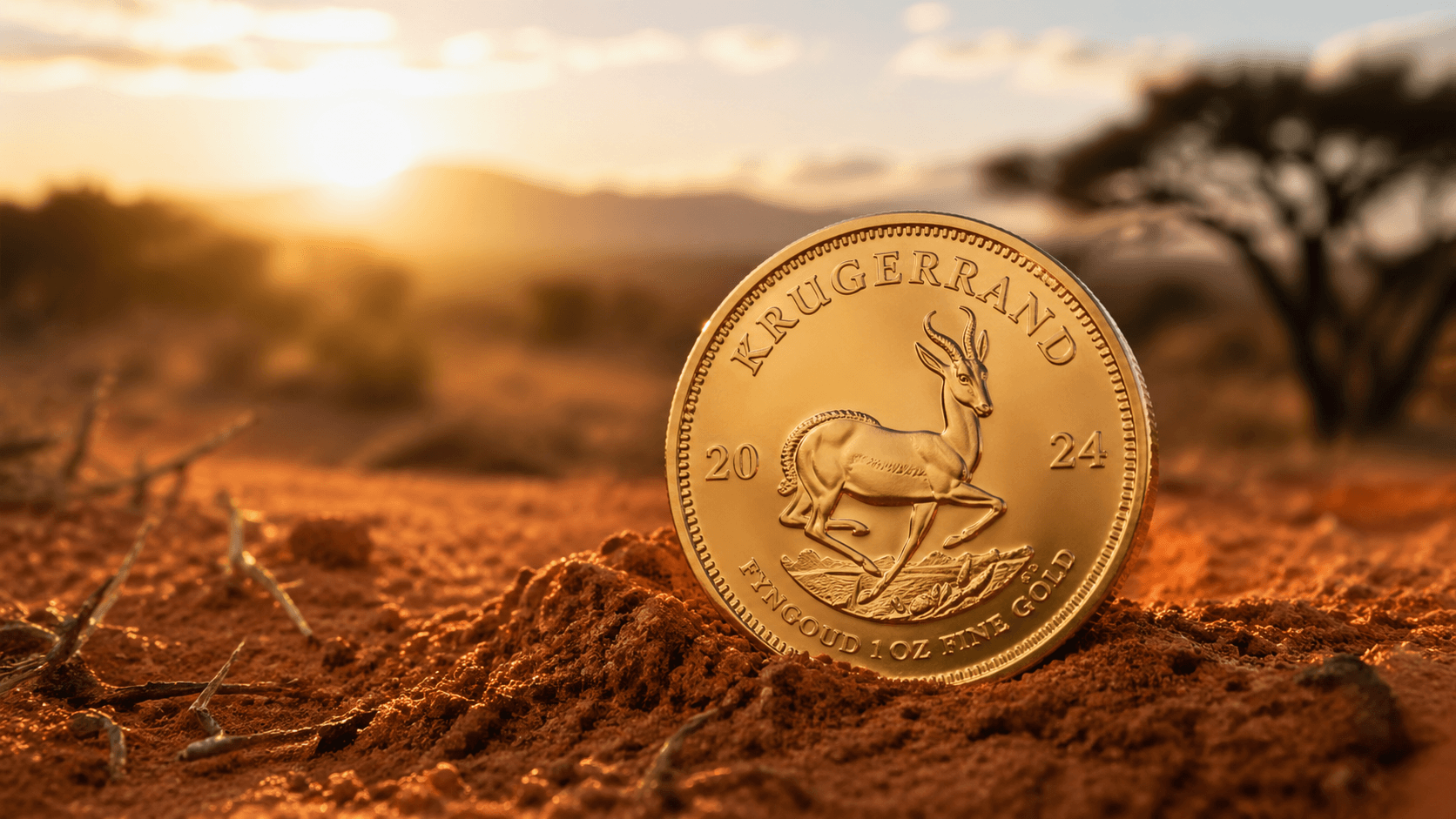 Krugerrand vs другите големи монети