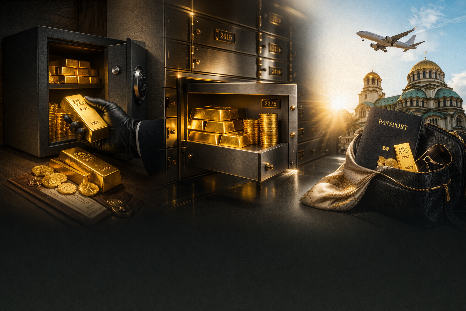 Как и къде да съхраняваме инвестиционното си злато?