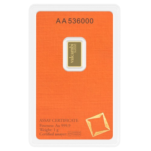 1 гр. Златно Кюлче Valcambi