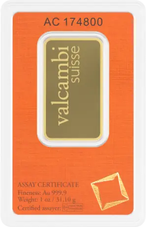 1 oz Златно Кюлче Valcambi