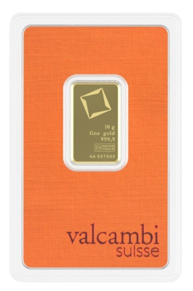 10 гр. Златно Кюлче Valcambi