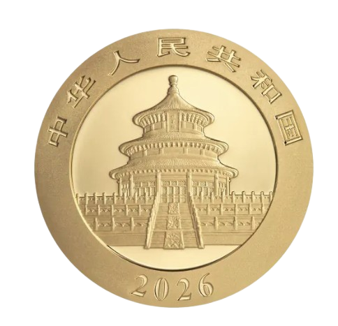 8 гр. Златна монета Китайска Панда | 2026